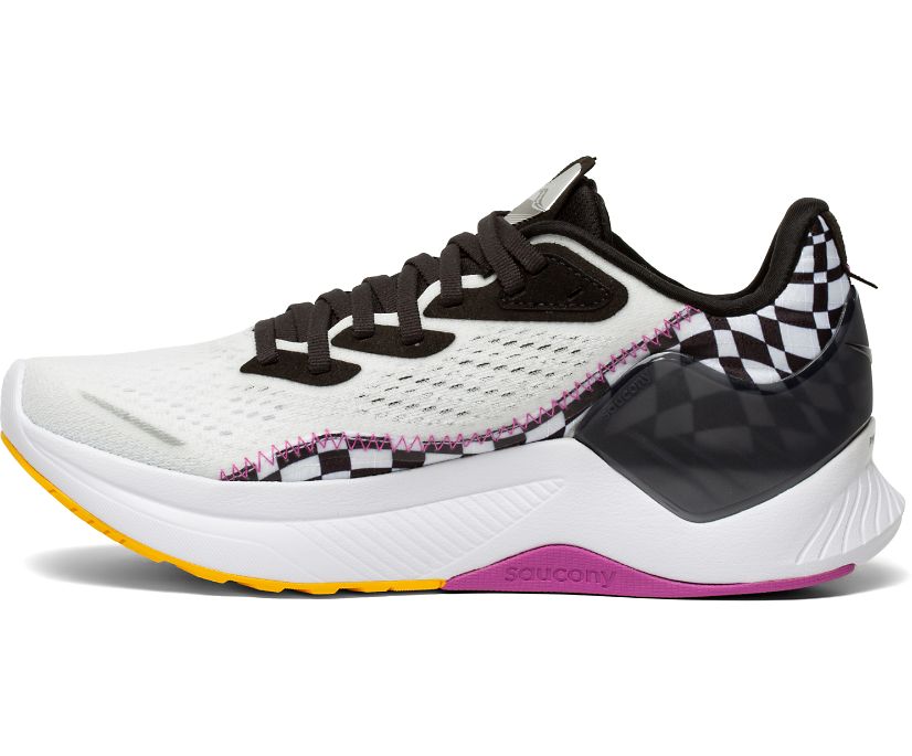 Saucony Endorphin Shift 2 Women's Running Shoes White / Black | Canada 116SGLO